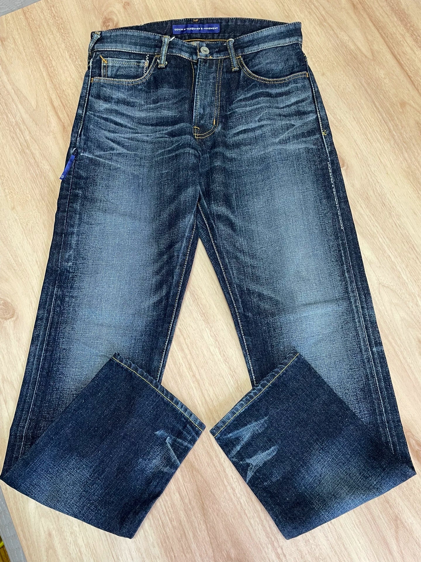 Fragment x Vanquish Washed Denim Jeans