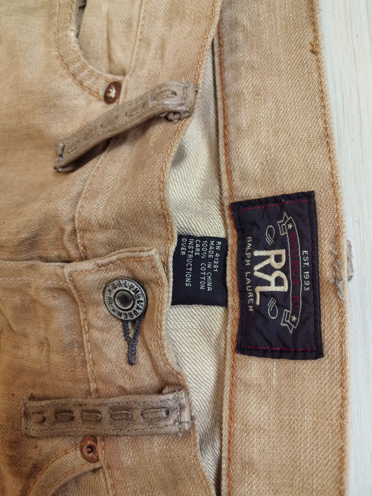 RRL Double RL Western Bootcut Pants