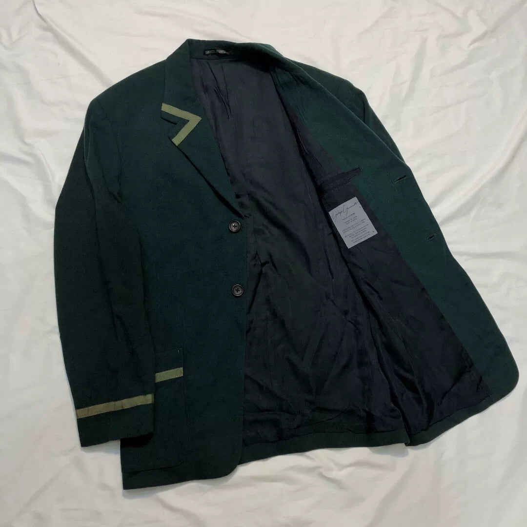 Yohji Yamamoto Striped Runway Coat