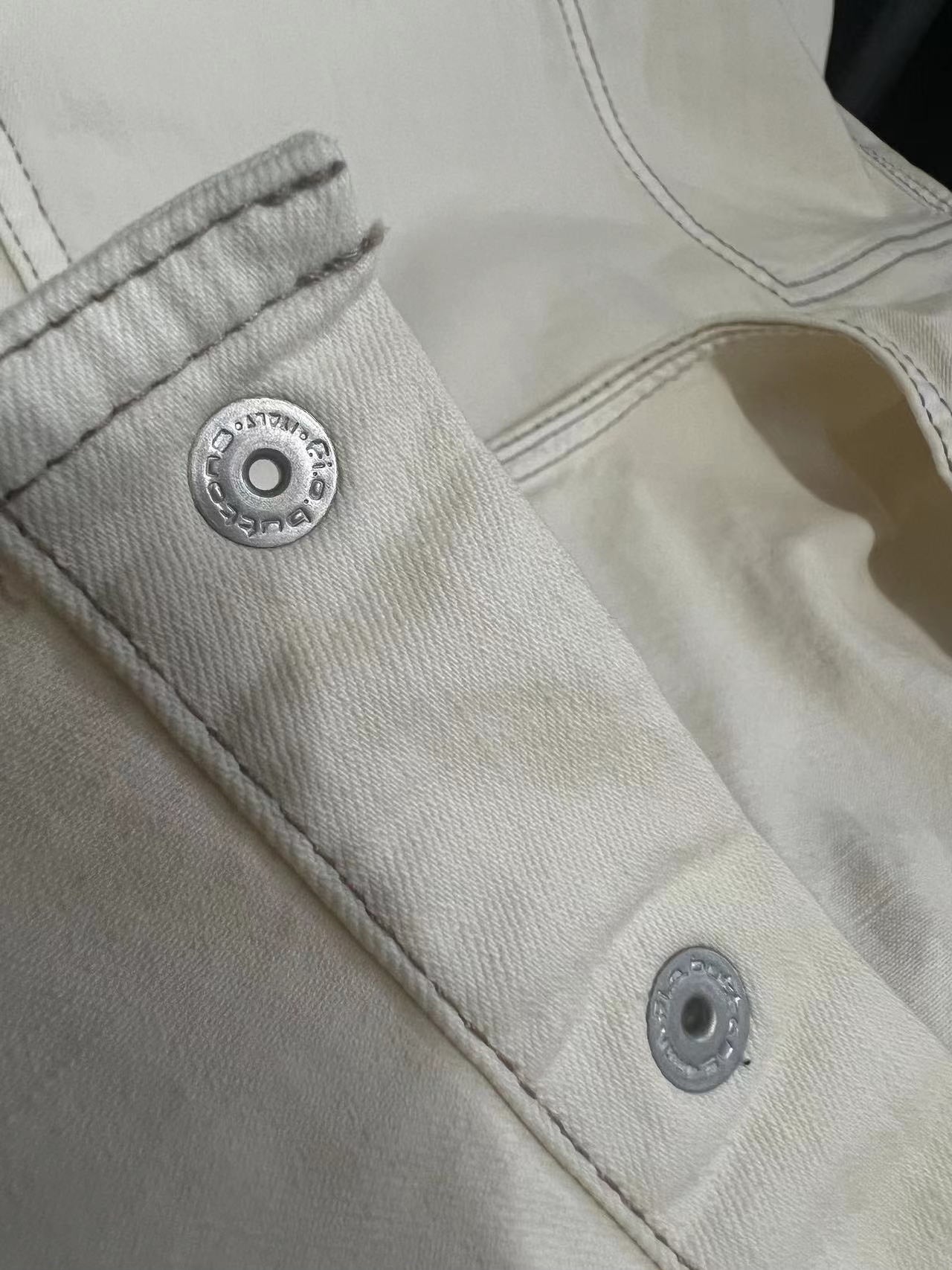 rick owens  texture frayed vest