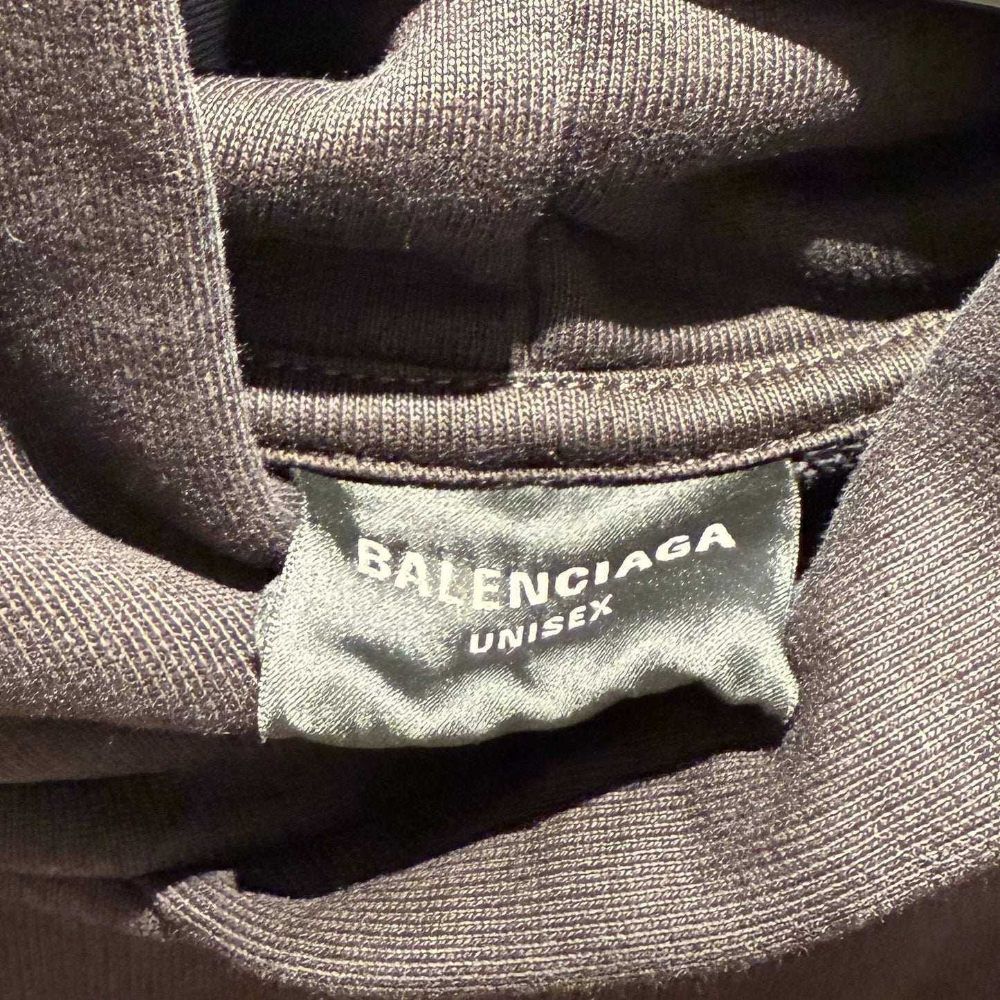 Balenciaga Embroidered Logo Hoodie