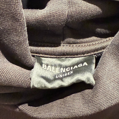 Balenciaga Embroidered Logo Hoodie