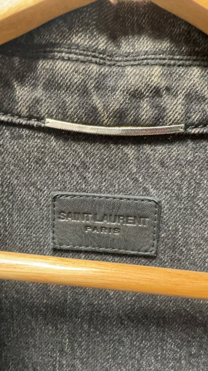 Saint Laurent 1971 Sunset Embroidery Denim Jacket