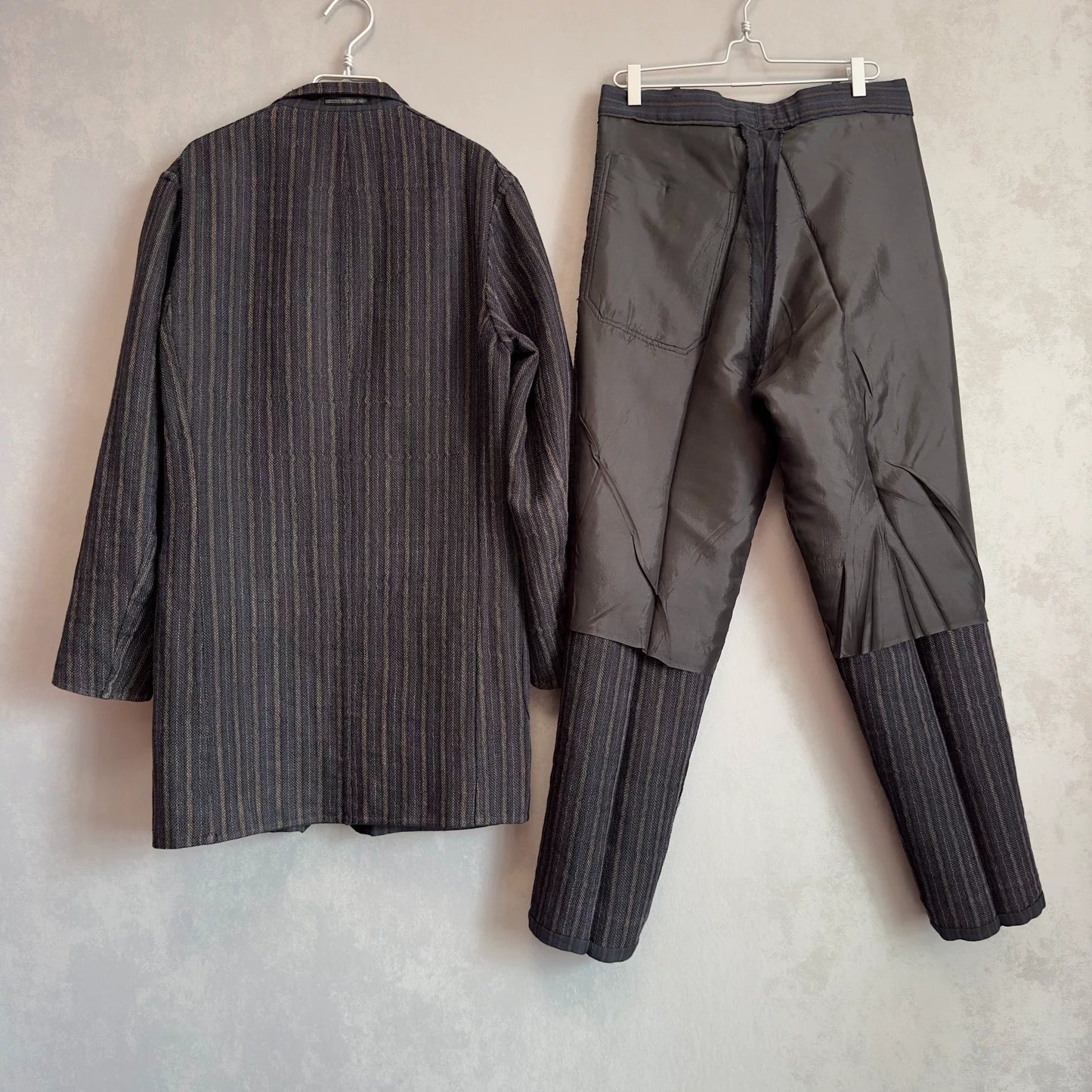 Yohji Yamamoto 98SS Linen Double-Sided Set