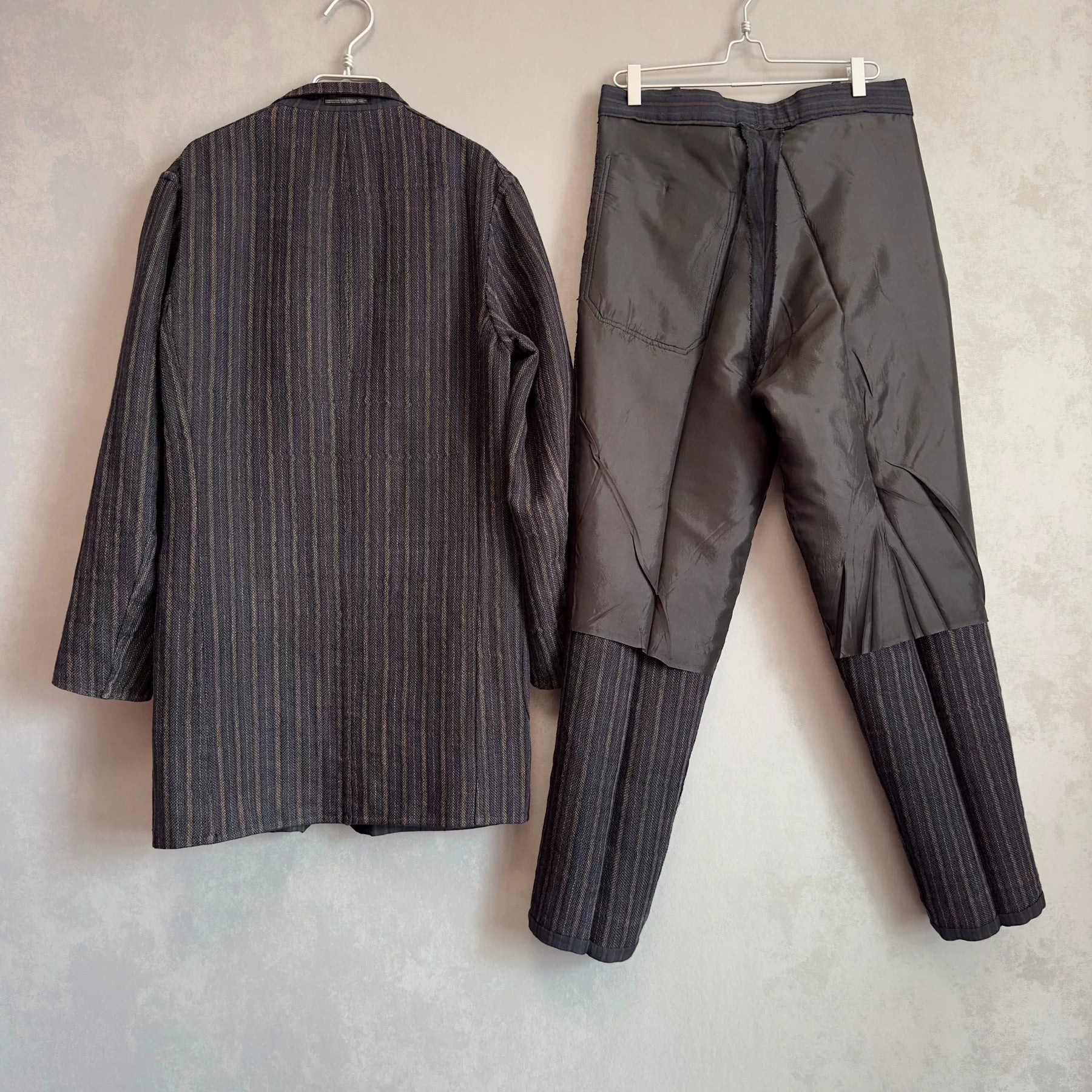 Yohji Yamamoto 98SS Linen Double-Sided Set