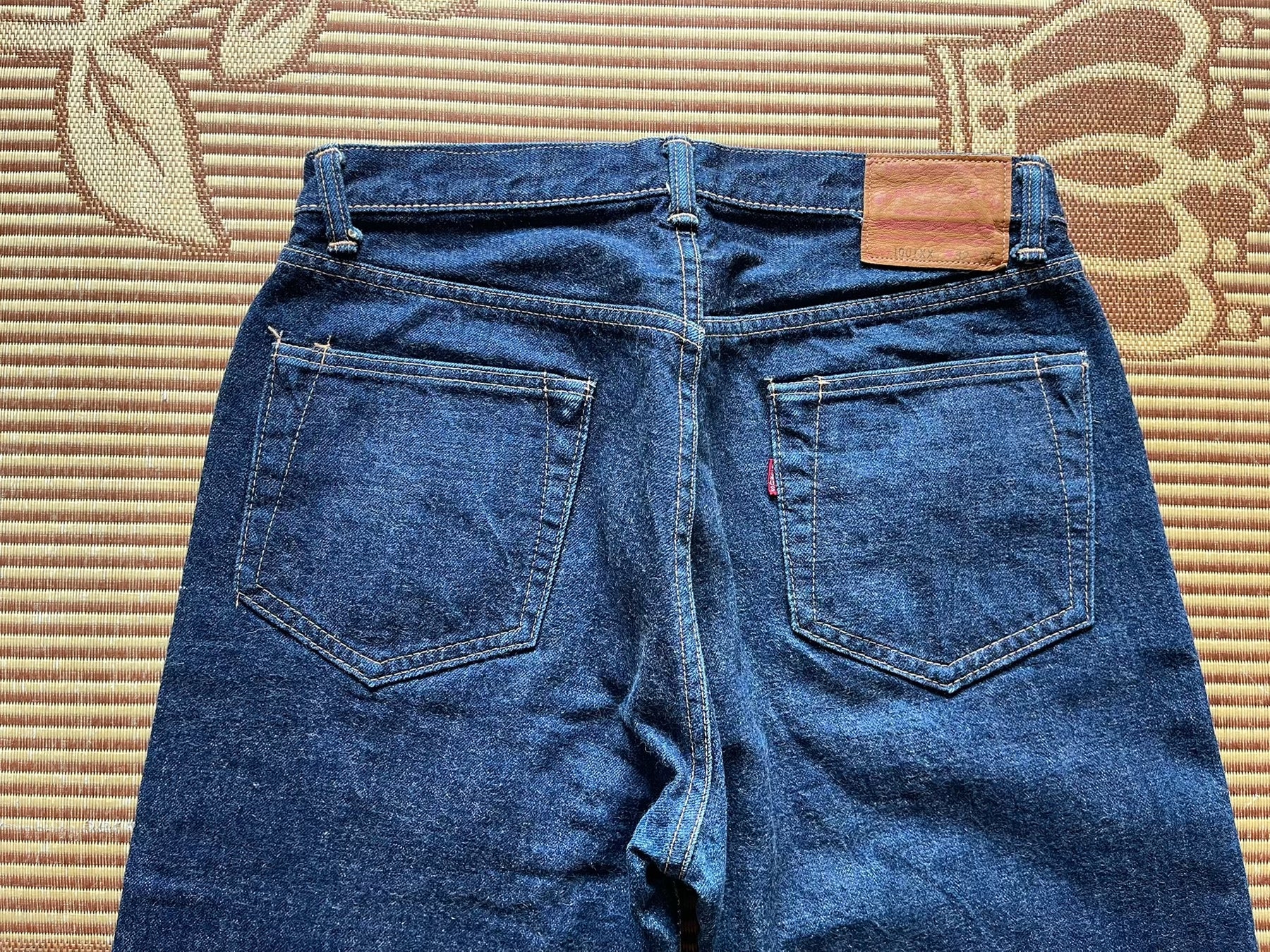 Warehouse 1001xx Offset Button Jeans W32