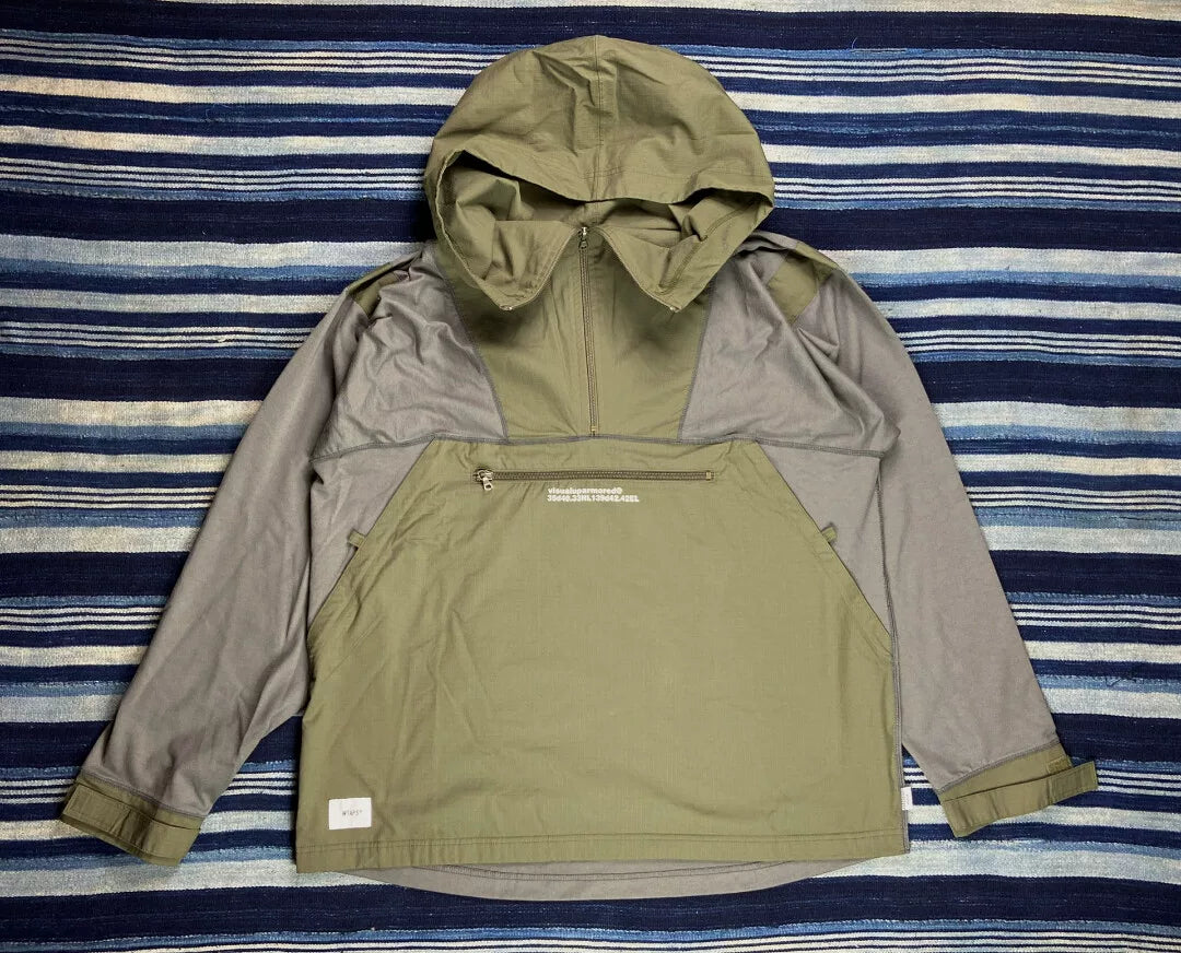 wtaps drag-on hooded sweatshirt 18ss