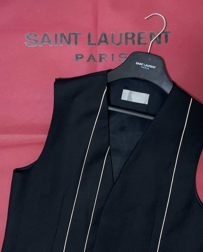 Dior Homme White Line Vest