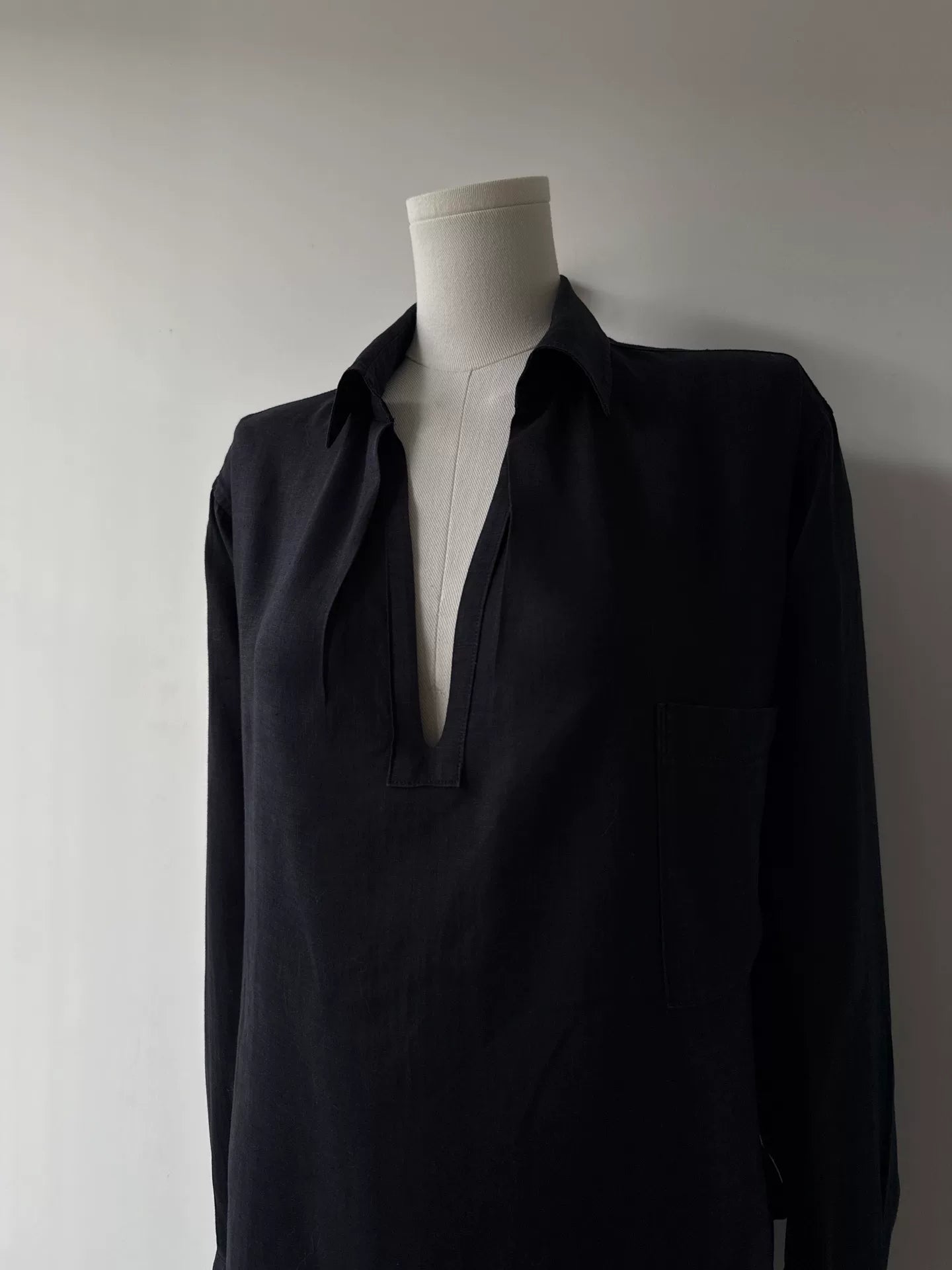 Yohji Yamamoto Y's Minimalist Linen Shirt