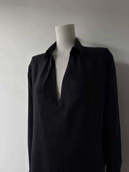 Yohji Yamamoto Y's Minimalist Linen Shirt