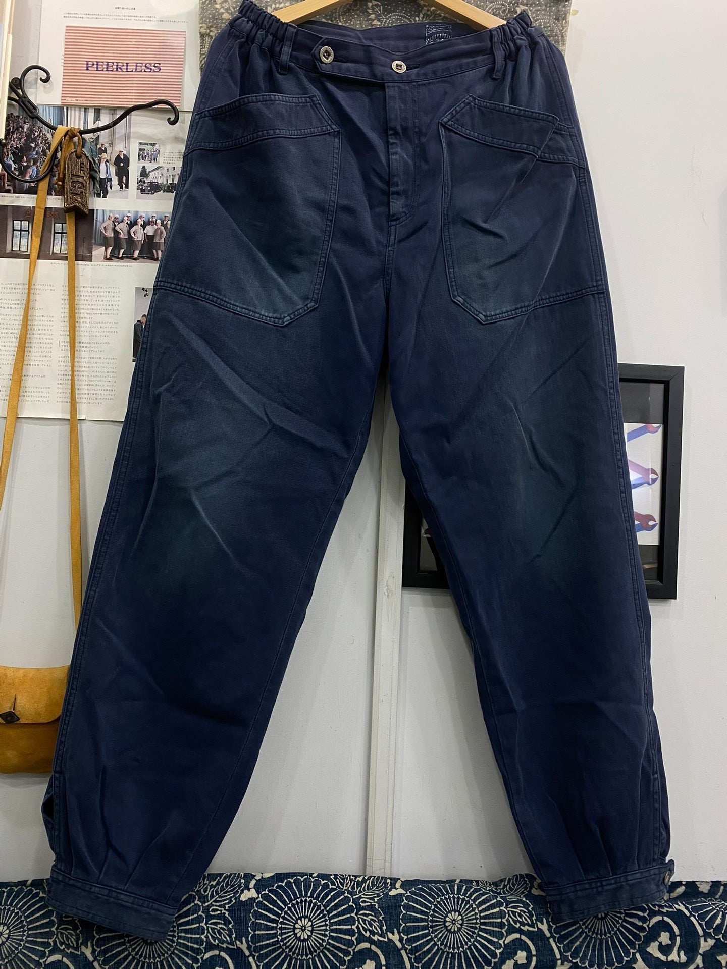 visvim indigo carroll pants 23SS ICT