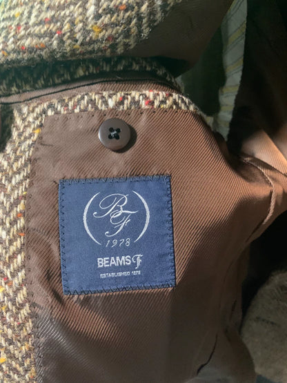 classic herringbone blazer size 46