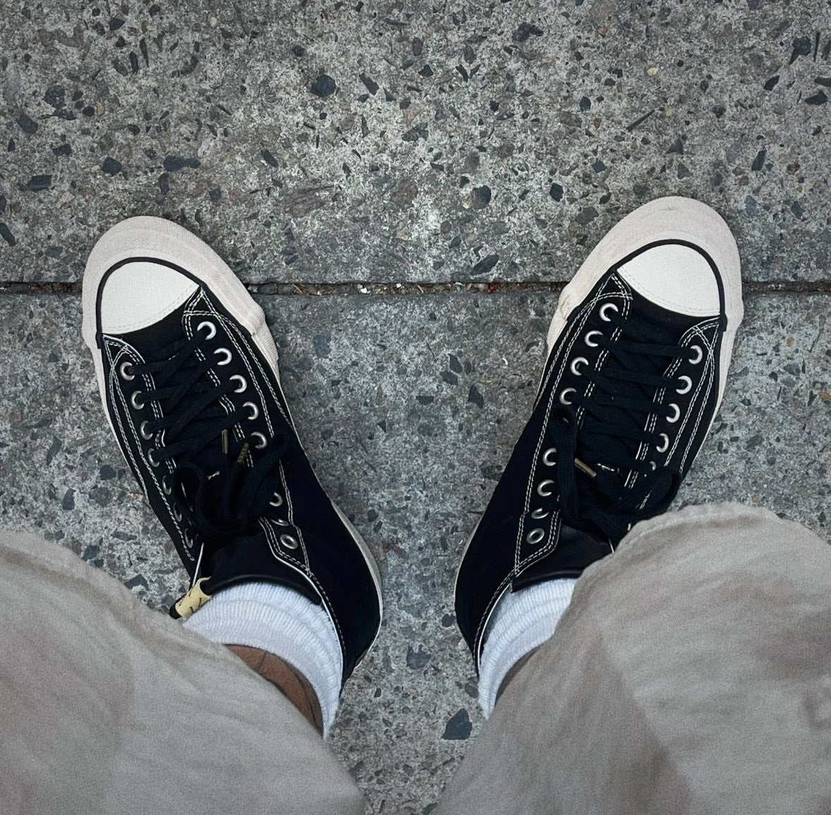 Visvim Skagway Hi Patten High-Top Canvas Sneakers