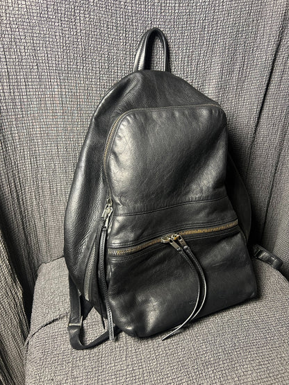 Rick Owens 18ss Pebbled Leather Backpack