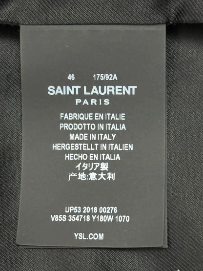 Saint Laurent Classic Black and White Jacket