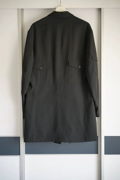 Yohji Yamamoto Multi-Pocket Long Suit Jacket
