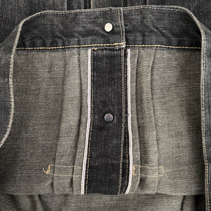 black washed denim jacket by tenderloin k-7