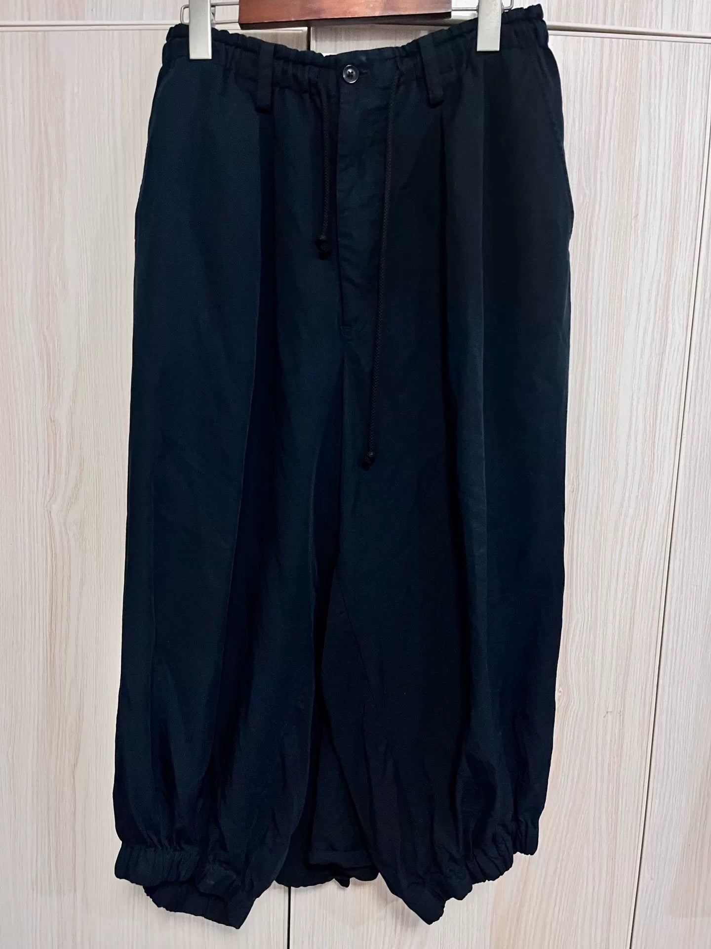 Yohji Yamamoto Black Crow Pants 22SS