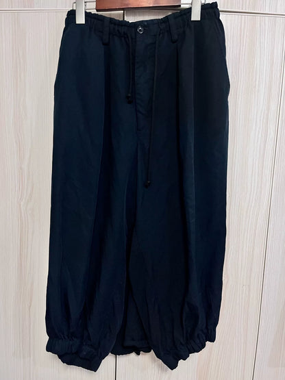 Yohji Yamamoto Black Crow Pants 22SS