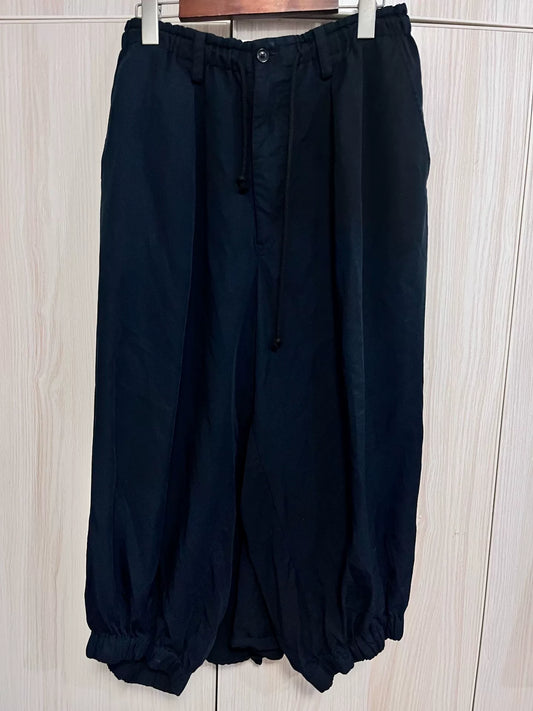 Yohji Yamamoto Black Crow Pants 22SS