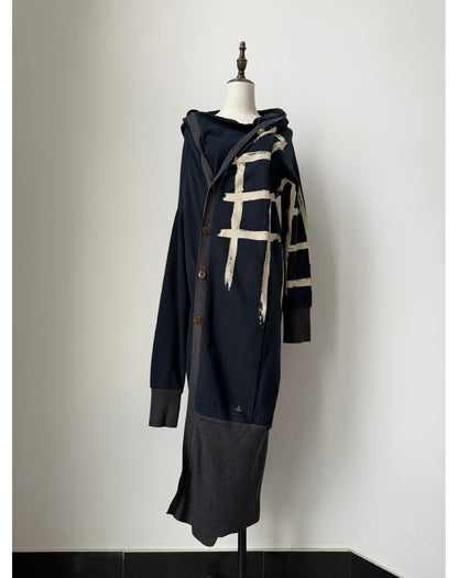 Vivienne Westwood Men's Vintage Long Hoodie Coat