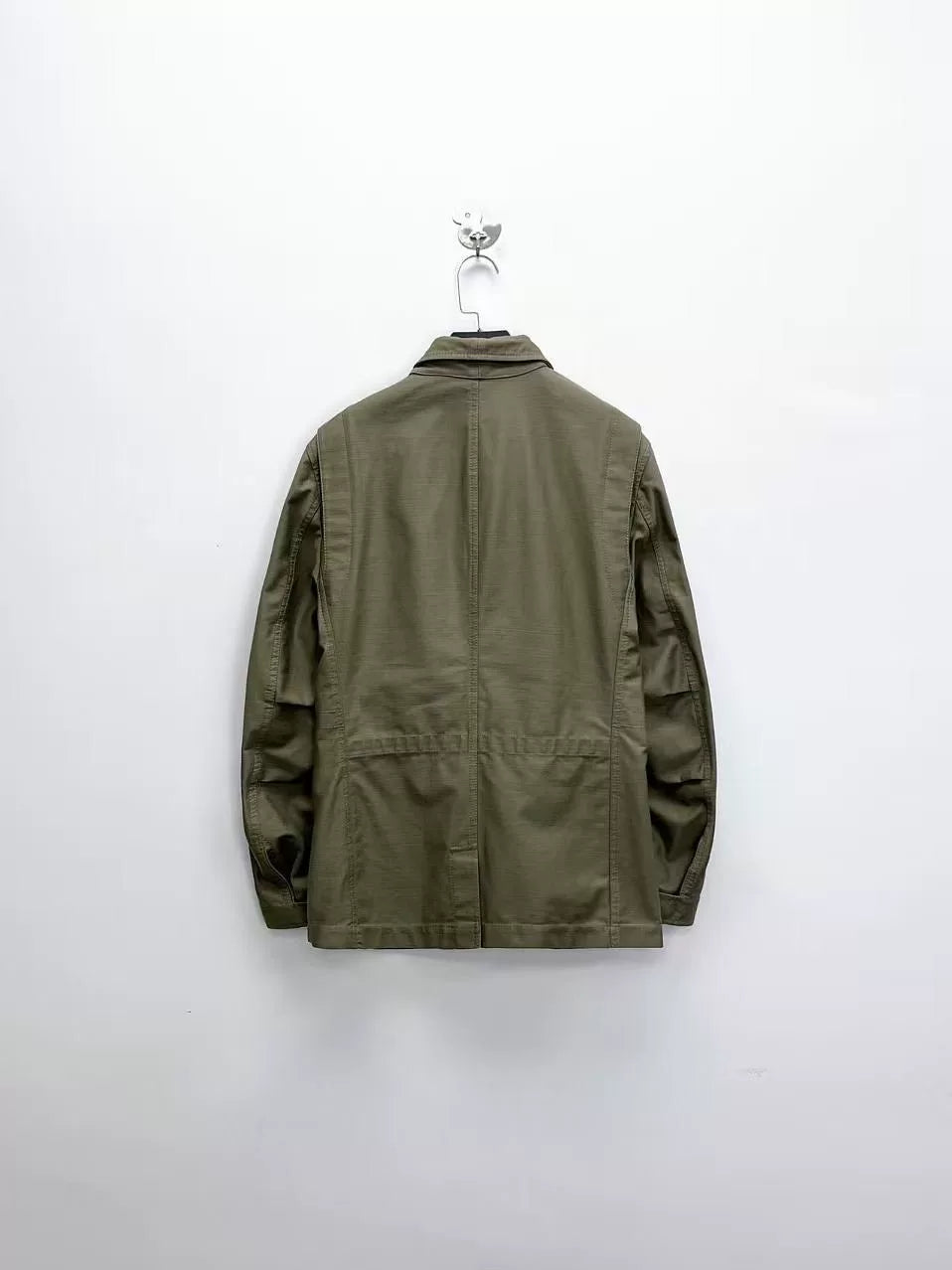 Valentino Camouflage Logo Coat Jacket