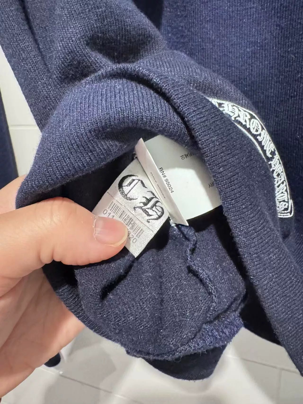 Chrome Hearts Matty Boy Graffiti Pocket Hoodie
