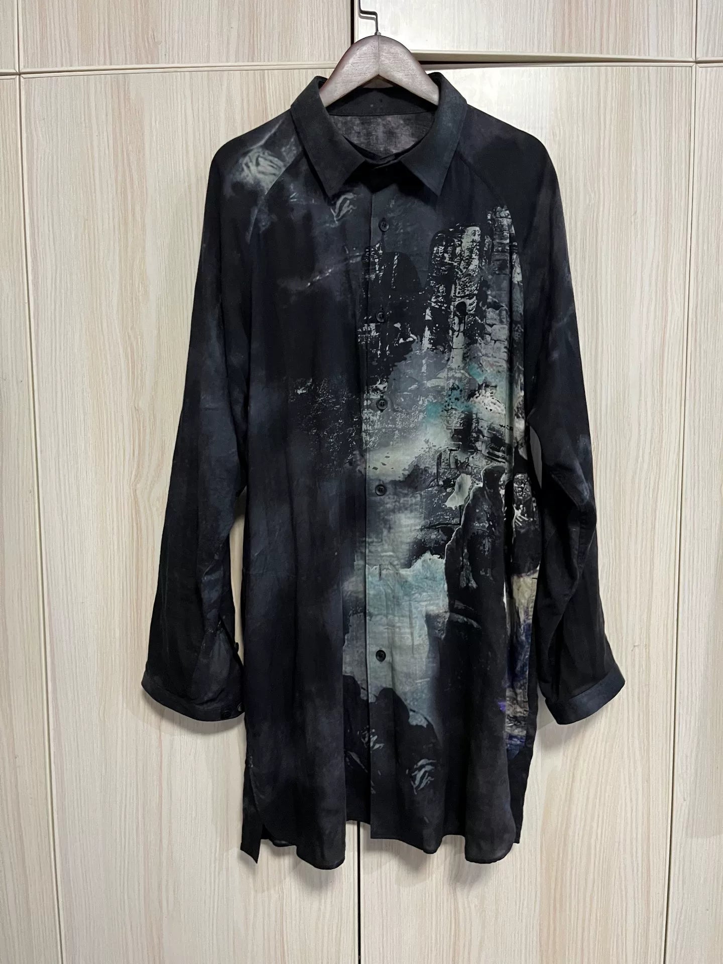 Yohji Yamamoto Oil Painting Shirt