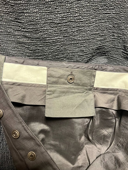 rick owens double-layer wool trousers for men