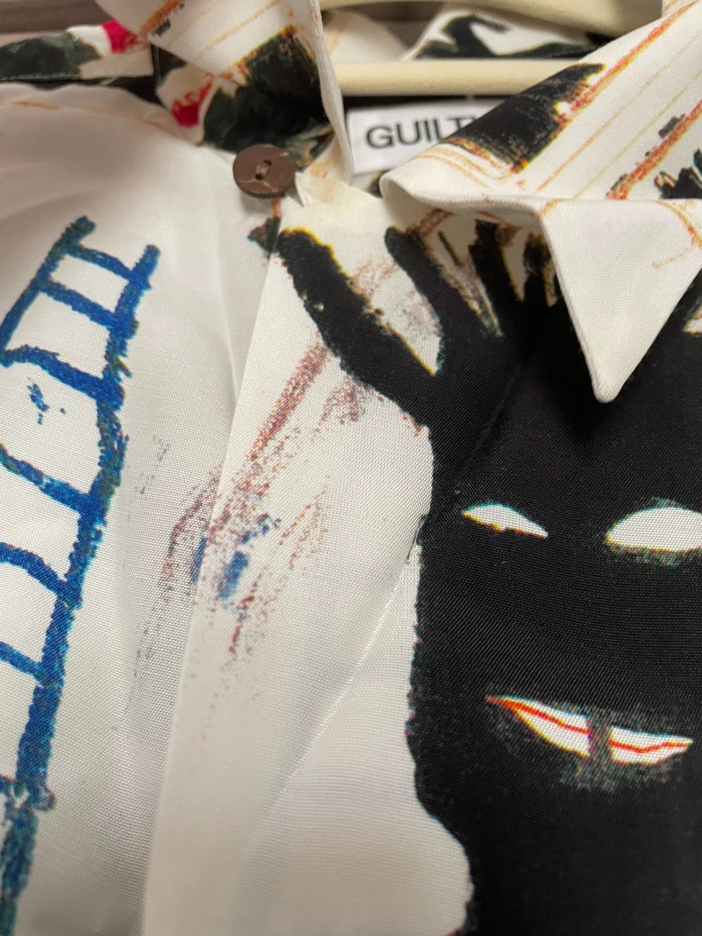 WACKO MARIA x BASQUIAT Graffiti Shirt