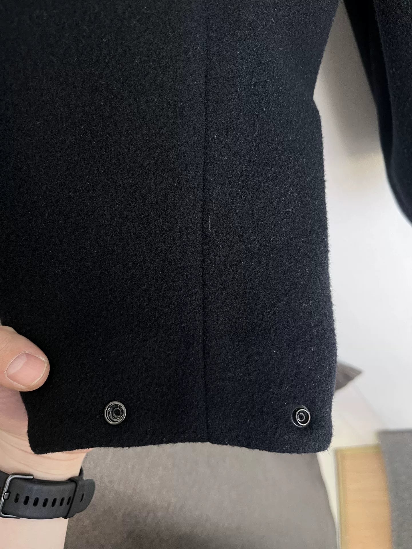 NHOOLYWOOD 22FW Wool Blend Oversized Blazer Coat