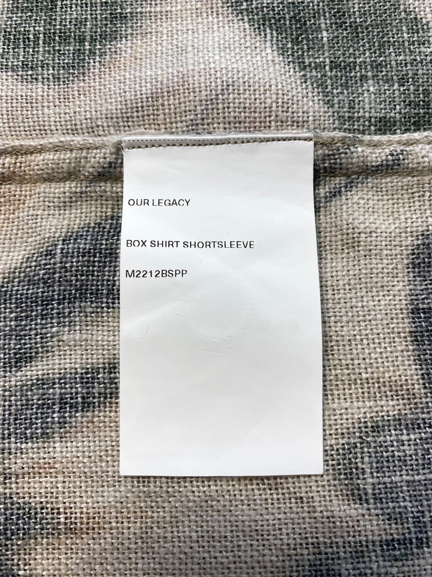 Our Legacy Short Sleeve Floral Box Shirt