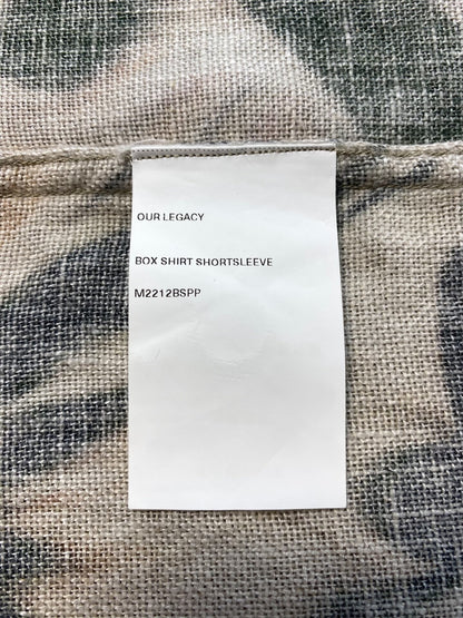 Our Legacy Short Sleeve Floral Box Shirt