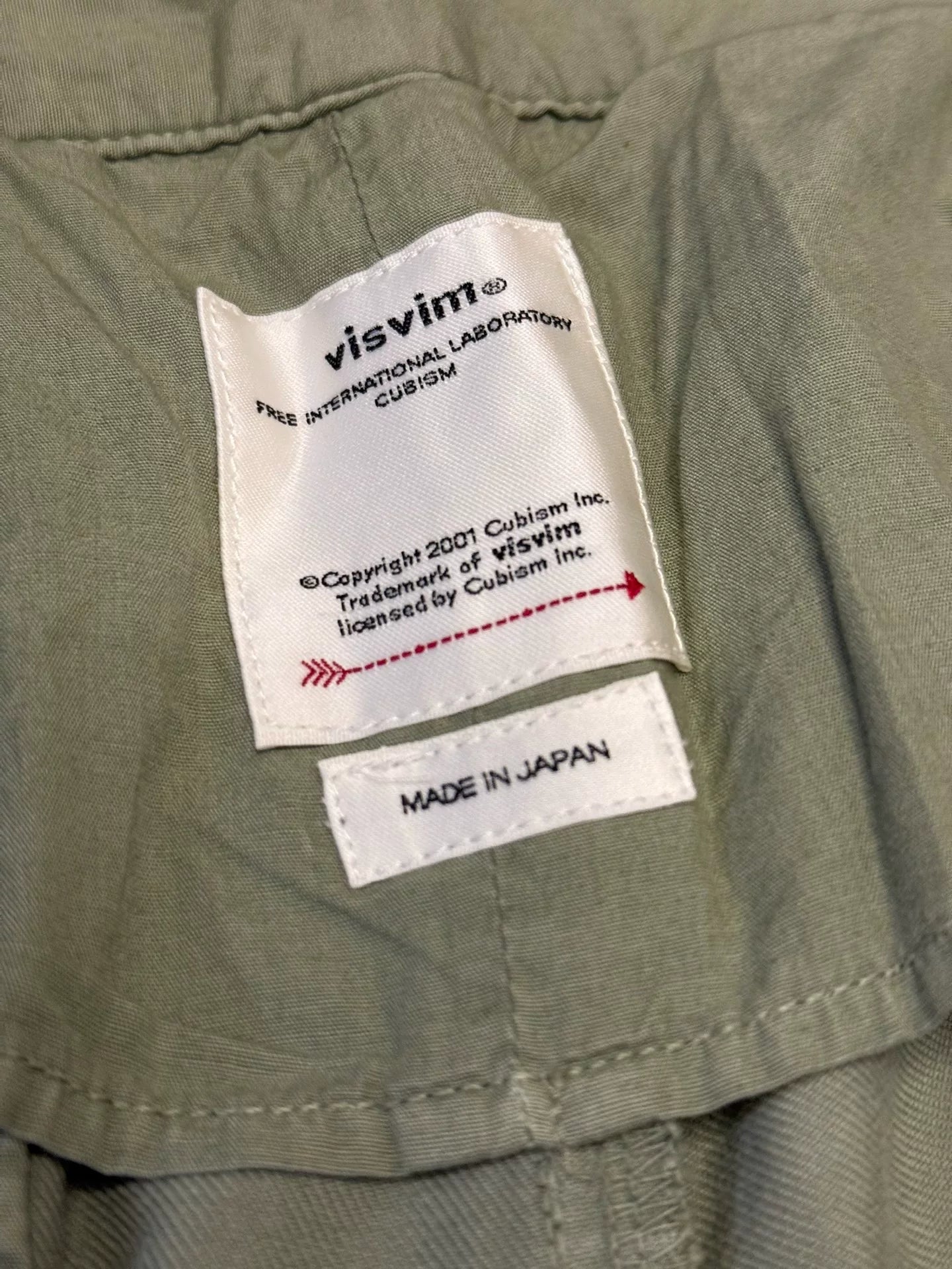 24SS Visvim Field Chino Pants Lt.Green