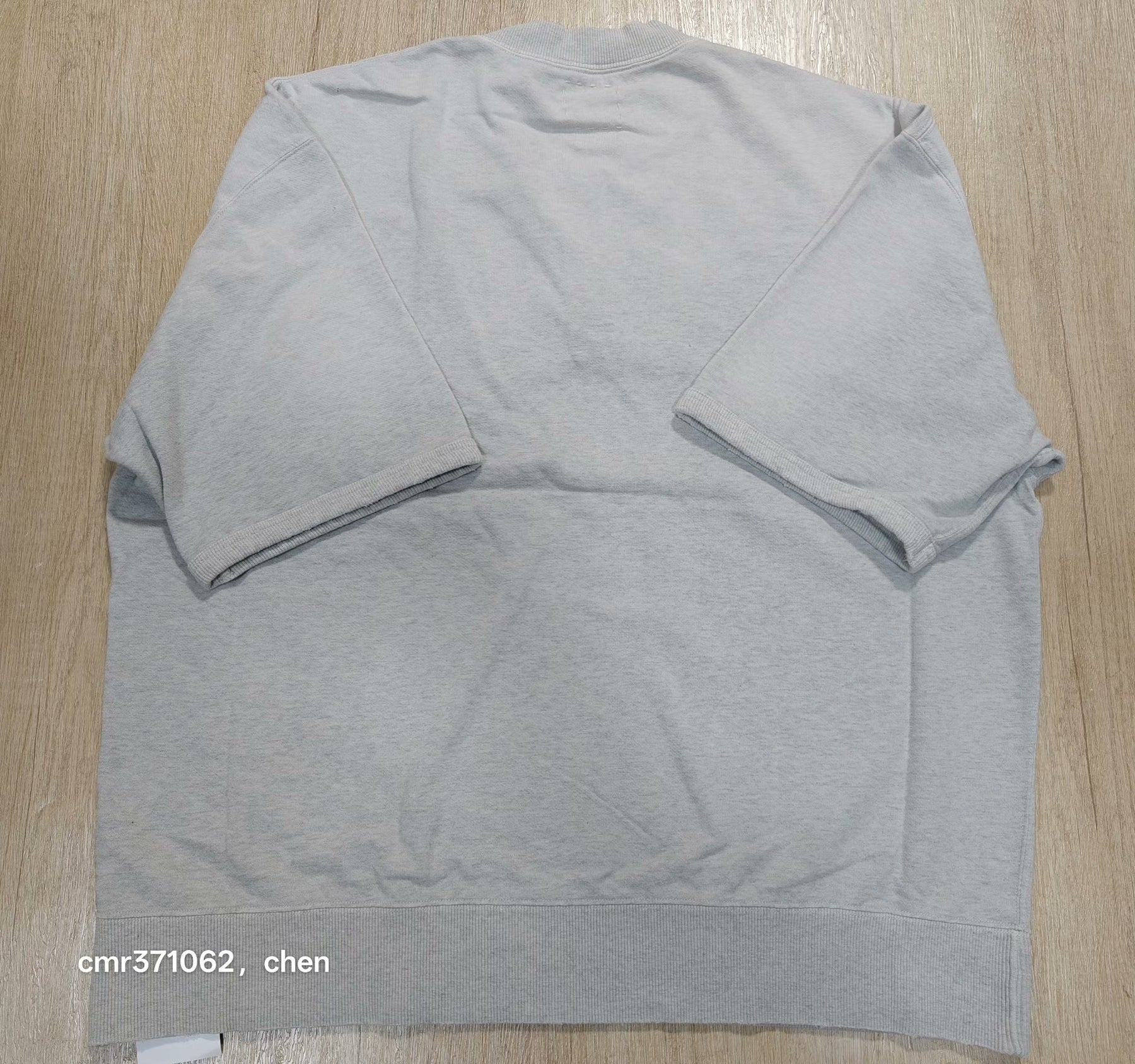 VISVIM 26SS MONDO ZIP CRASH Henley Sweatshirt