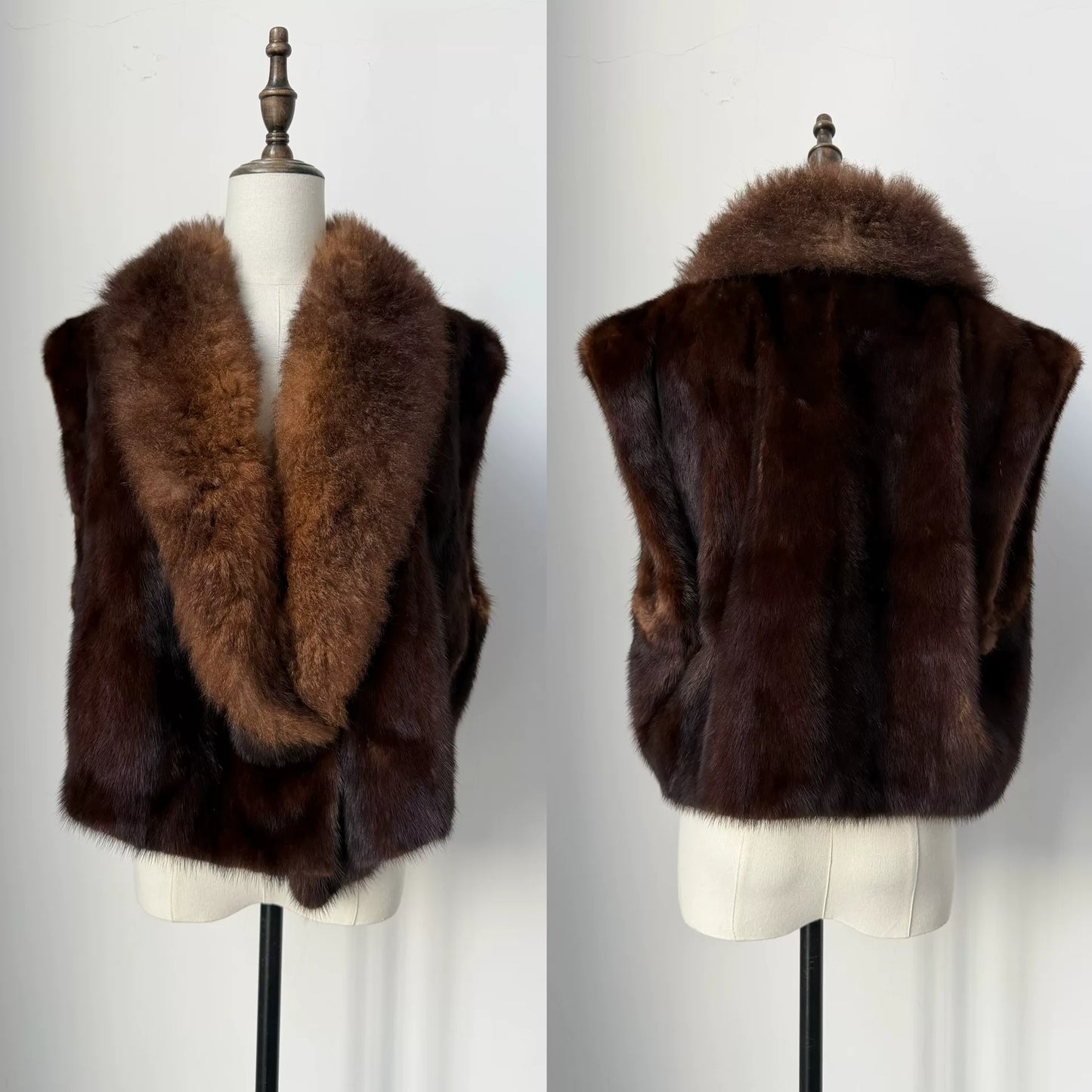 Jean Paul Gaultier 90s Mink Fur Vest