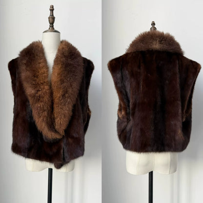 Jean Paul Gaultier 90s Mink Fur Vest