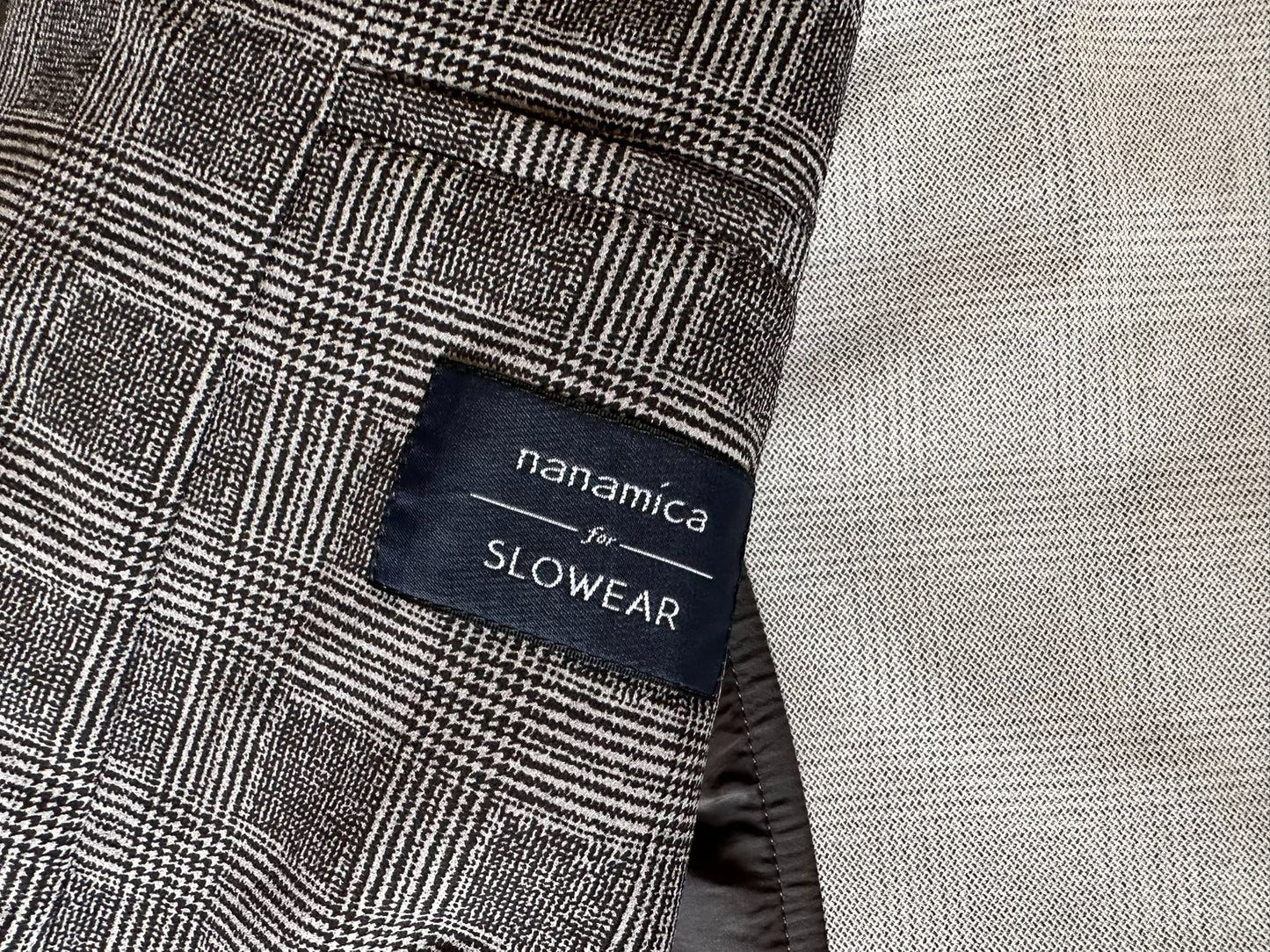 NANAMICA x SLOWEAR ALPHA DRY Check Blazer