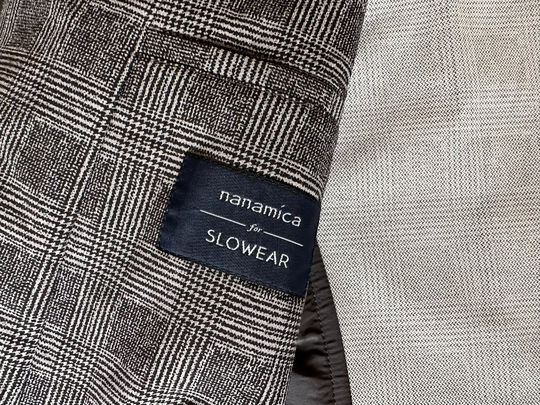 NANAMICA x SLOWEAR ALPHA DRY Check Blazer