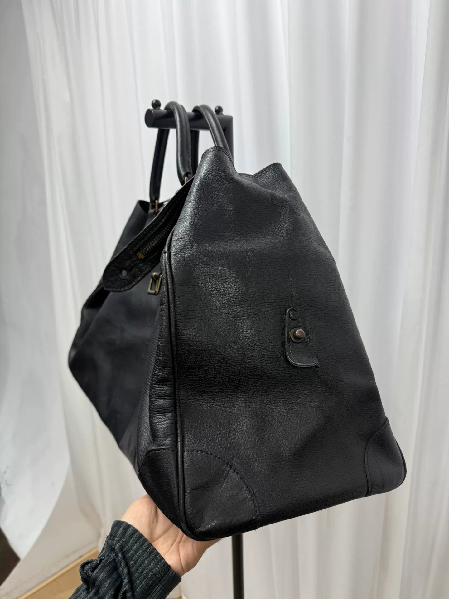 Comme des Garcons 80s Oversized Boston Bag