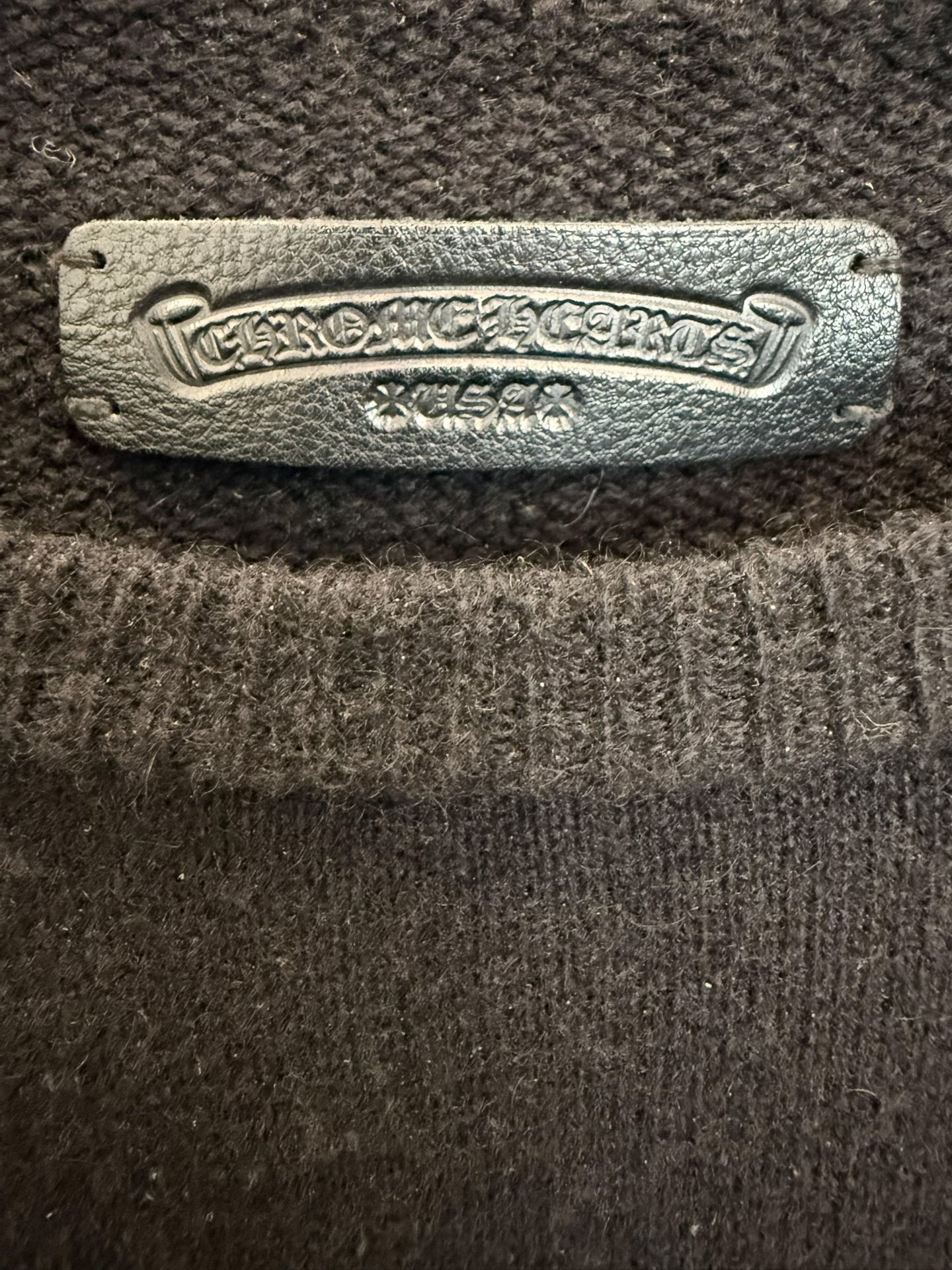 Chrome Hearts Vine Arm Embroidery Sweater