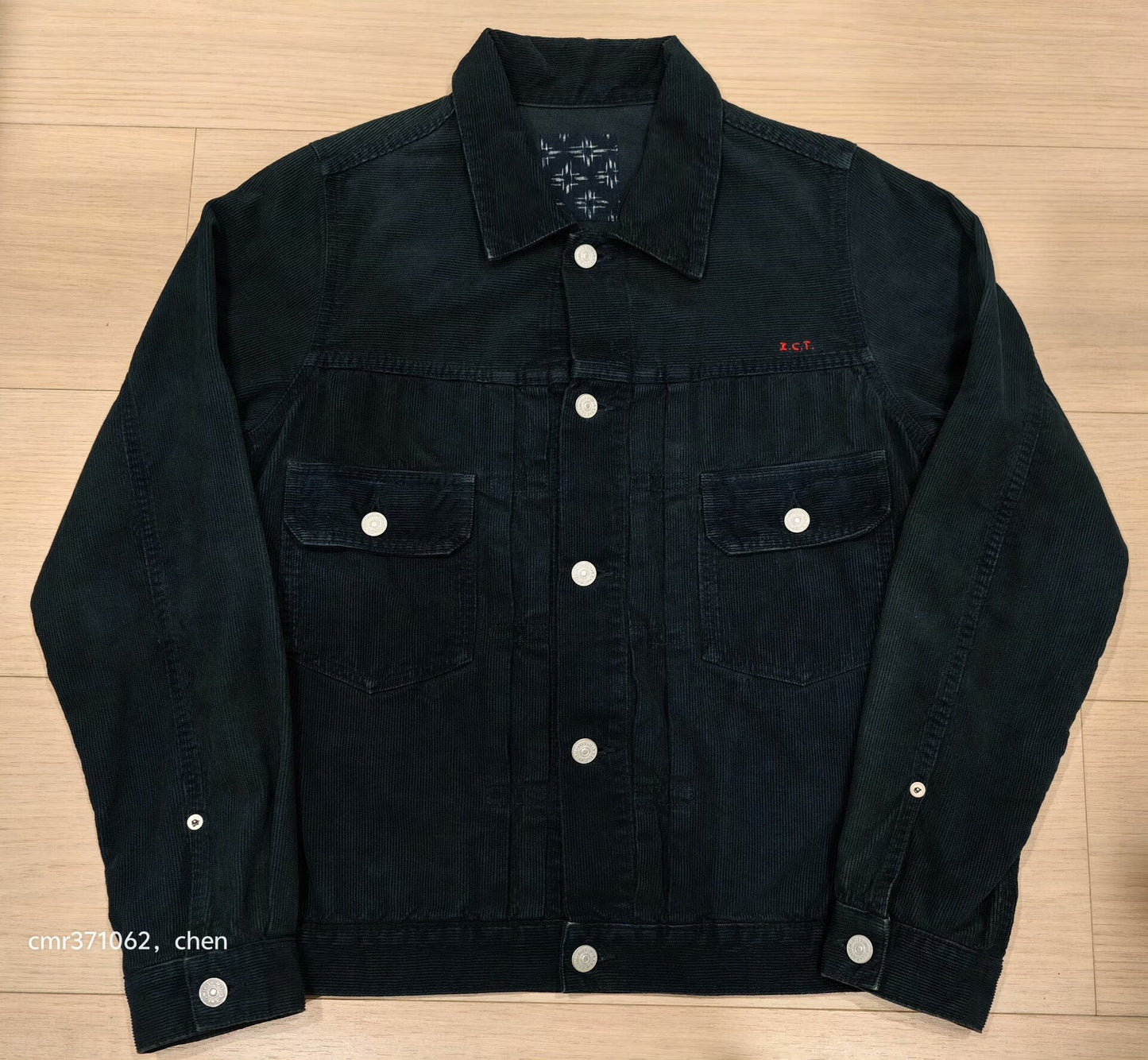 VISVIM 19 ICT 101 Corduroy Flag Jacket