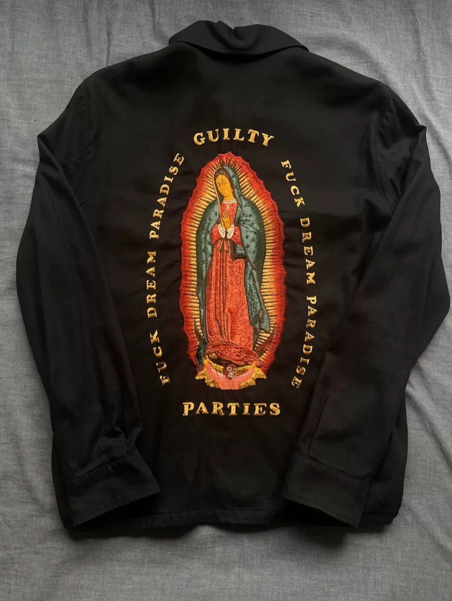 wacko maria embroidered jacket with unique design