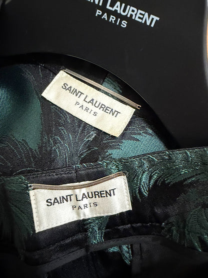 Saint Laurent Palm Leaf Suit Set