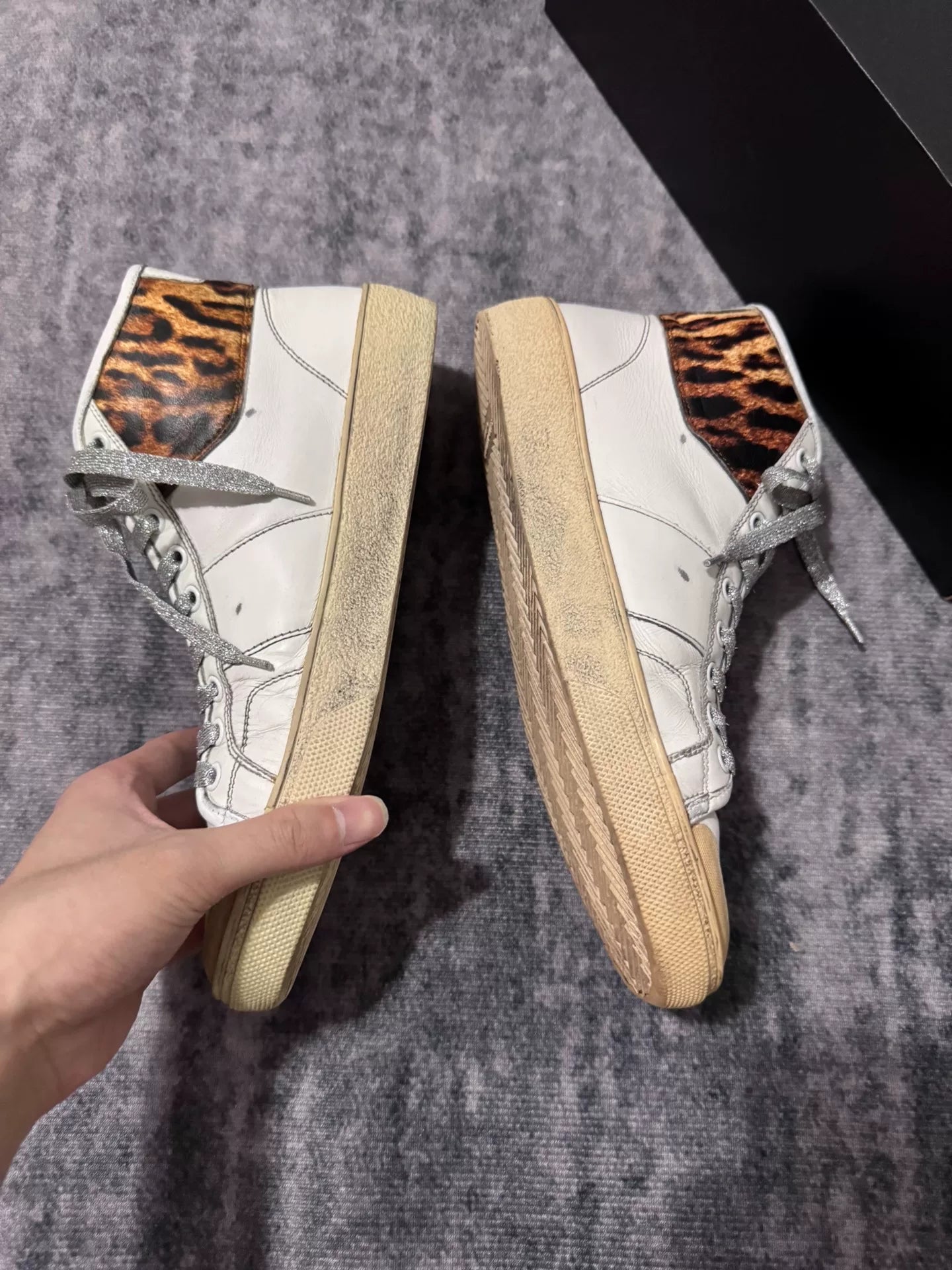 Saint Laurent High-Top Sneakers