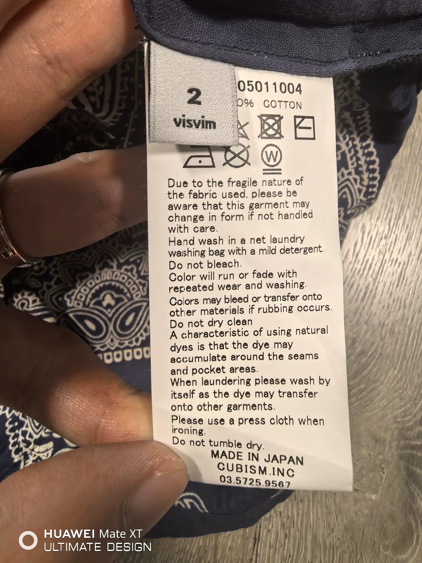 visvim vintage bandana tunic shirt