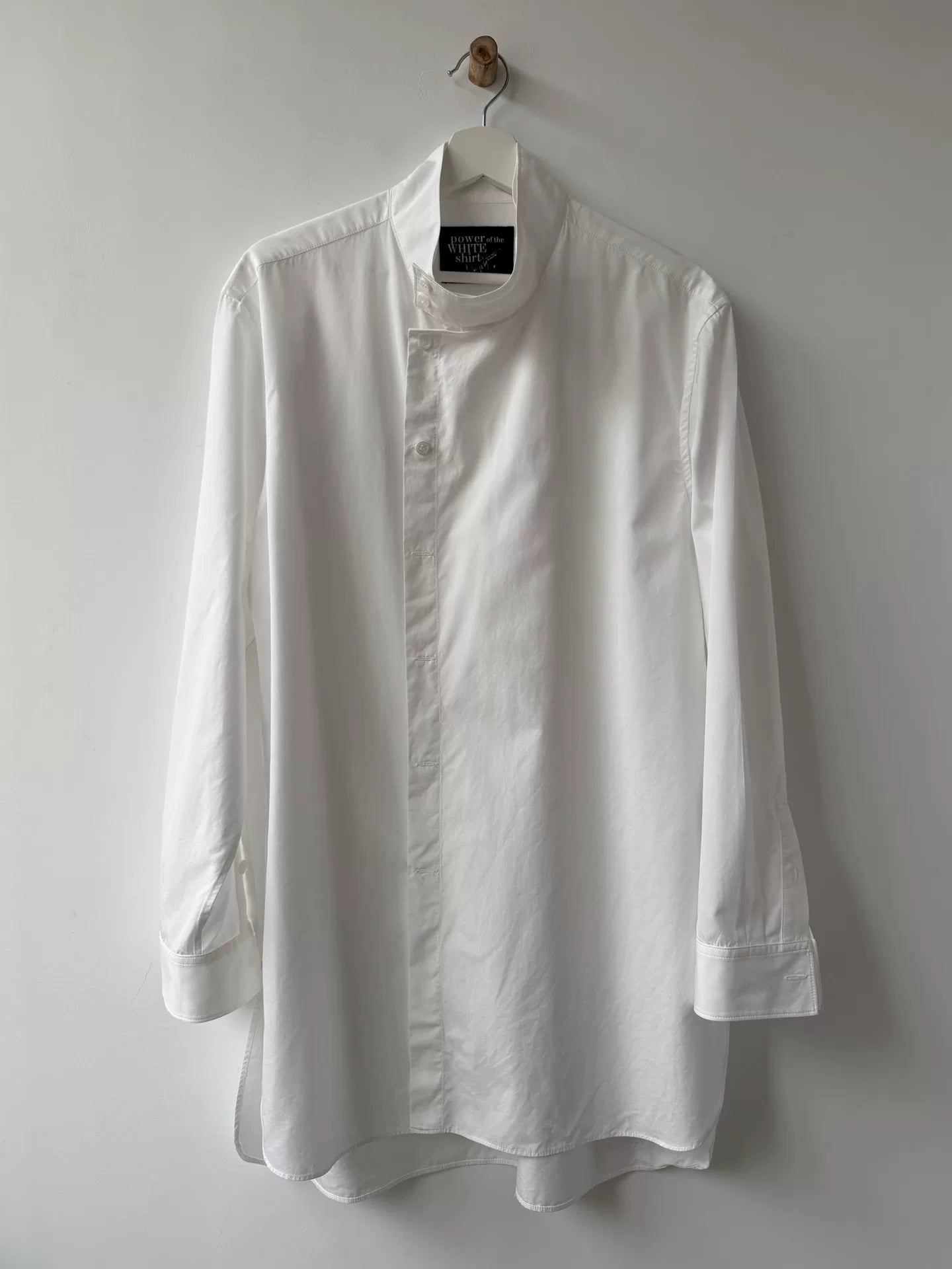 Yohji Yamamoto White Deconstructed Shirt