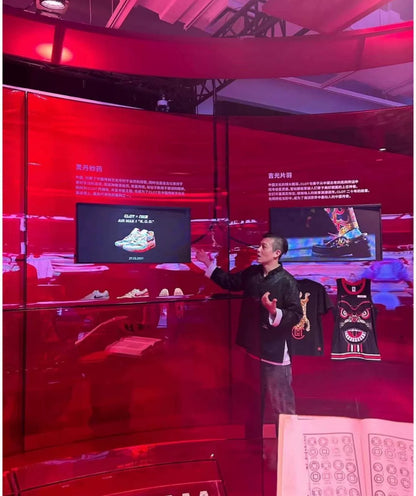 CLOT x Neighborhood Black Silk Jacket