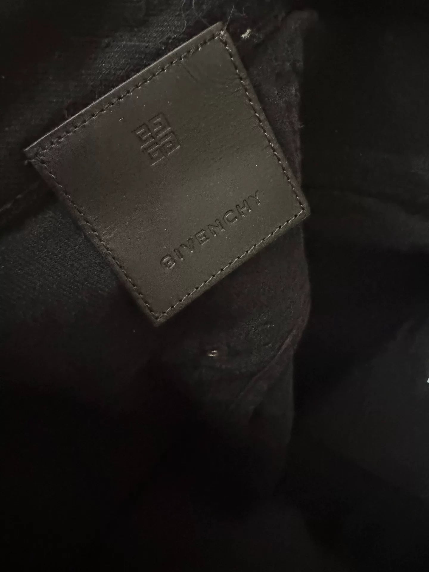 Givenchy MMW Black Paint Splash Jeans