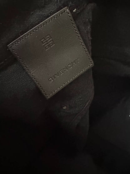 Givenchy MMW Black Paint Splash Jeans